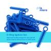 1040 Power Sticks Ligature Ties Orthodontic Ligature O-Ties, Elastic Ligature Bands, Elastic ties O-Rings Elastic Bands for Braces 26 ties on each stick (Prussian Blue) view 2