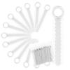 1040 Power Sticks Ligature Ties Orthodontic Ligature O-Ties, Elastic Ligature Bands, Elastic ties O-Rings Elastic Bands for Braces 26 ties on each stick (Pure White) view 1