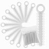 1040 Power Sticks Ligature Ties Orthodontic Ligature O-Ties, Elastic Ligature Bands, Elastic ties O-Rings Elastic Bands for Braces 26 ties on each stick(Clear) view 1
