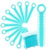 1040 Power Sticks Ligature Ties Orthodontic Ligature O-Ties, Elastic Ligature Bands, Elastic ties O-Rings Elastic Bands for Braces 26 ties on each stick (Sky Blue) view 1