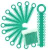 1040 Power Sticks Ligature Ties Orthodontic Ligature O-Ties, Elastic Ligature Bands, Elastic ties O-Rings Elastic Bands for Braces 26 ties on each stick (Turquoise) view 1