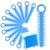 1040 Power Sticks Ligature Ties Orthodontic Ligature O-Ties, Elastic Ligature Bands, Elastic ties O-Rings Elastic Bands for Braces 26 ties on each stick (Baby Blue) view 1