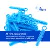 1040 Power Sticks Ligature Ties Orthodontic Ligature O-Ties, Elastic Ligature Bands, Elastic ties O-Rings Elastic Bands for Braces 26 ties on each stick (Baby Blue) view 2