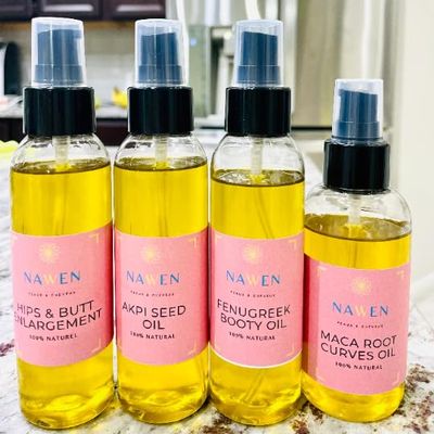Fenugreek, Maca Root, Kigelia and Akpi Seed Booty Oil