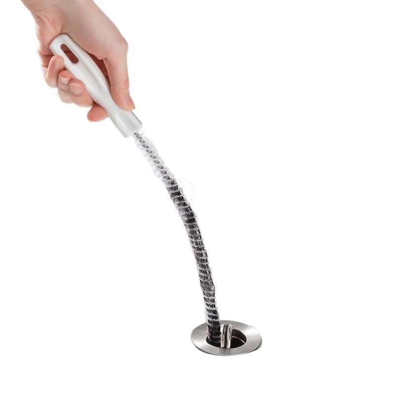 drain clog remover Gancho De Limpieza De Fregadero De Cocina, Cepillo De Dragado De Tuberas Sper Largas, Palo De Limpieza Flexible, Herramienta De Dragado De Alcantarillado De Fregadero De Bao drai
