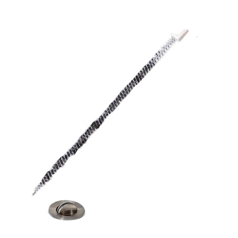 FORINC Drain Clog Remover Cepillo De Dragado De Tuberas De 45 Cm, Limpiador De Drenaje Flexible para Pelo De Bao, Alcantarillado Y Fregadero, Suministros para El Hogar Drain Cleaner (Color : 1)