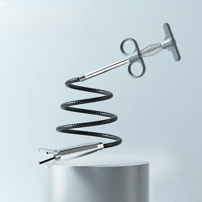 drain clog remover Desbloqueador de tubo de resorte de serpiente, herramienta de dragado de tubera de drenaje de fregadero, desbloqueador de limpieza de alcantarillado, Herramientas de limpieza de ba