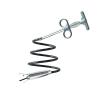 drain clog remover Desbloqueador de tubo de resorte de serpiente, herramienta de dragado de tubera de drenaje de fregadero, desbloqueador de limpieza de alcantarillado, Herramientas de limpieza de ba view 2