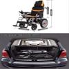 CEEBUS Lightweight Wheelchair,Heavy Duty Electric with Headrest,Foldable Folding and Lightweight Portable Powerchair with,Electric Power or Manual Manipulation,Adjustable Backrest and Pedal,Joystick view 3