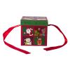 3 Pcs Christmas Stackable Gift Boxes Set with Lids Christmas Decorative Stacking Boxes Nesting Boxes Xmas Boxes for Gifts Christmas Thanksgiving New Year Wrapping Presents and Decorations (Green) view 2