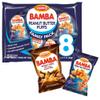 Osem Bamba Peanut Butter Puffs (Original and Hazelnut Bundle) All Natural Peanut Puffs Family pack + 1 2.1oz Bag of Hazelnut Bamba view 1