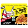 Dave's Killer Bread Oat-Rageous Honey Almond Organic Snack Bars, 4 Individually Wrapped Snack Bars + 1 Branded Sticker (Pack of 1) view 1