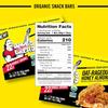 Dave's Killer Bread Oat-Rageous Honey Almond Organic Snack Bars, 4 Individually Wrapped Snack Bars + 1 Branded Sticker (Pack of 1) view 2