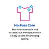 tempagenix Ladies, Fitted, Temperature Regulating Performance Shirt - NASA-Approved Outlast Technology for Active Comfort, V Neck, Small White view 3
