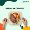 10 Inch Square Palm Leaf Plates (25-Pack) I Compostable Disposable Dinnerware | Premium Quality I Eco-Friendly Tableware Sustainable Heavy Duty like Bamboo Plates I Disposable Plates for Party view 4
