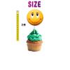 10 PCS NEWMOJI  Faces Party Cupcake Toppers - Add Expressive Fun to Your Treats! view 4