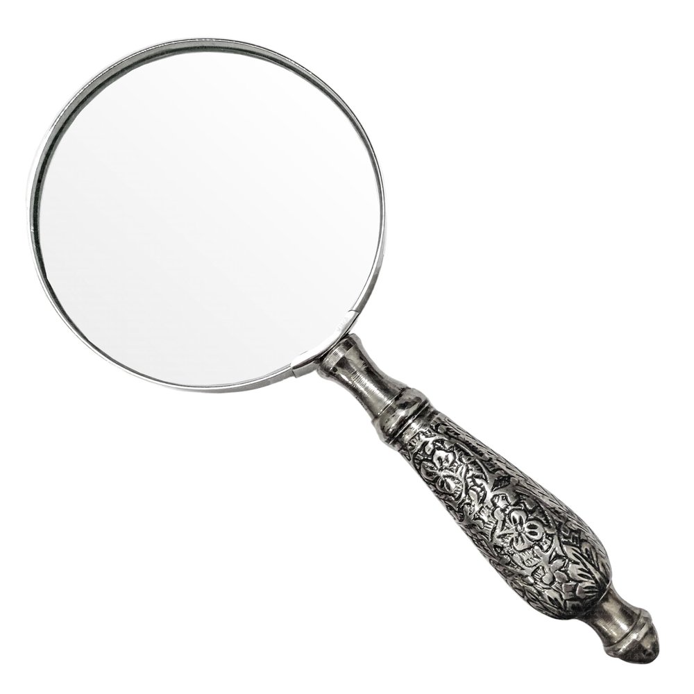10X Full Brass Magnifying Glass | Gifts for Boys Girls Dad Mom Seniors, Anniversary Birthday, Halloween Dcor - A.A.Nauticals - A.A.Nauticals