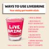 Olive My Pickle Probiotic Pickle Juice - 58.5 Ounces | 3 Pack of LiveBrine Dragonfruit & Strawberry Pickle Juice with Natural Probiotics and Digestive Enzymes for Gut Health - 39 Pickle Shots view 3