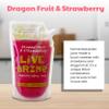 Olive My Pickle Probiotic Pickle Juice - 58.5 Ounces | 3 Pack of LiveBrine Dragonfruit & Strawberry Pickle Juice with Natural Probiotics and Digestive Enzymes for Gut Health - 39 Pickle Shots view 4