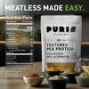PURIS Pantry Textured Pea Protein, Unflavored Meatless Vegetable Crumbles, Soy Free, Shelf-Stable, Gluten Free, 21g of Protein, Plant-Based Vegan Meat Substitute, Equivalent to 1.5 Pounds Ground Beef view 2