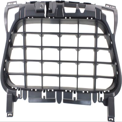 95850568311 For CAYENNE 11-14 FRONT BUMPER GRILLE, Textured Black, w/o Adaptive Cruise Control, Turbo Model PO1200100