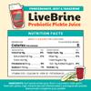 Olive My Pickle Probiotic Pickle Juice - 234 Ounces | 12 Pack of LiveBrine Pomegranate Beet & Tangerine Pickle Juice with Natural Probiotics and Digestive Enzymes for Gut Health - 156 Pickle Shots view 2