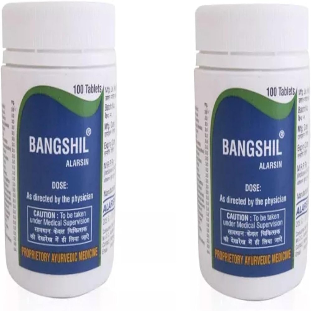 (Pack of 2) Alarsin Bangshil (100 Tablets Each) - by pharmacylife