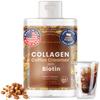 Collagen Coffee Creamer by Owl & Ox  Biotin-Infused for Healthy Hair, Skin & Nails | Keto, Dairy-Free, Sugar-Free, Gluten-Free | Liquid Salted Caramel | 30 Servings view 1
