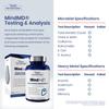 1MD Nutrition MindMD - Brain Supplement for Memory and Focus - Bacopa Monnieri for Nootropic Brain Support - Brain Health Supplement for Adults - with Vitamin B6 & Green Tea Extract - 60 Caps view 2