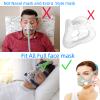 6 Pack CPAP Mask Liners, Covers for Seal CPA Mask Cushion Comfort Silky CPAP Mask Covers One Size Compatible with Most Full Face CPAP Masks CPAP Skin Protector,Improve The Comfort of Wearing The Mask view 3