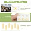 Fukumi Reusable Suppository Molds Kit, 2ML | 4 Suppository Mold Trays + 10 Droppers | Easy DIY Suppository Making for Men & Women, Silicone Suppository Molds Kit view 4
