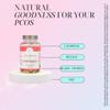 Andromaque 30 Days- PCOS Natural Reduction of Excessive Facial & Body Hair Growth-Unique Herbal Dietary Supplement for Hormonal Balance - 90 Capsules view 4