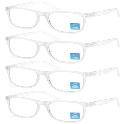 OLOMEE Clear Reading Glasses Men Blue Light Blocking Large Oversized Readers +1.75 Wide Square Cheaters W/Big Head/Large Face