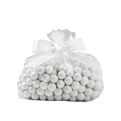 Fun Express Cellophane Bags Clear with White Bow Small Kit Bulk 100 Pc