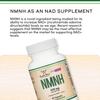 NMNH (NMN Supplement Alternative) Only Clinically Studied Ingredient - Boosts NAD+ Levels for Anti Aging and Cell Regeneration by Double Wood view 4