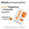 BioGaia Immune Active Kids | Probiotic + Vitamin D | for Digestive & Immune Health | Ages 3+ | Allergen, Dairy, Soy & Gluten Free | Trusted by Pediatricians | 30 Day Supply | Orange Flavored Chewable view 2