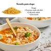 DeLallo Acini di Pepe Pasta, Pastina Pasta Made in Italy, Made with Only 100% Durum Wheat Semolina Flour, Non-Enriched, All Natural, Bronze Cut, Kosher, Non-GMO, 1 Pound Bag, (4 Pack) view 4