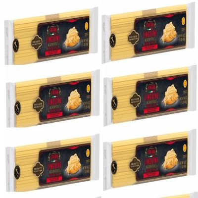 Pack Of 6 Italian Linguine Pasta 16 oz.