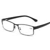 Reading Glasses Men 3 Pack, +2.5 Spring Hinge Computer Reading, +2.0 Rectangular Full Frame Eyeglasses(C,+1.5) view 4