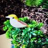 Artificial Bonsai with Pot Flowers Bird & Stones(IndoorPlants)(Artificial Bonsai), Artificial Bonsai view 4