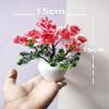 Artificial Bonsai Rose Flowers (Set of 4 Piece)(IndoorPlants)(Artificial Bonsai), Artificial Bonsai view 2