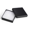 Magicool 96 Pack 3.5x3.5x1 Inch Cardboard Jewelry Boxes,Used for Necklaces,Bracelets,Earrings,Jewelry,Small Gift Packaging,Jewelry Gift Boxes with Lids and Filled with Cotton(Black) view 1