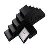 Magicool 96 Pack 3.5x3.5x1 Inch Cardboard Jewelry Boxes,Used for Necklaces,Bracelets,Earrings,Jewelry,Small Gift Packaging,Jewelry Gift Boxes with Lids and Filled with Cotton(Black) view 2