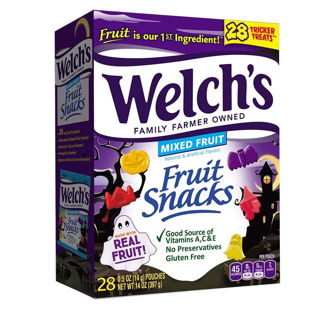 Welchs, Fruit Snacks Halloween Box, 28 Count