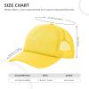 Bonsai Tree Hat Funny Gift Baseball Cap for Men Women Trucker Yellow view 4
