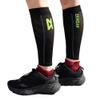 Zensah Featherweight Compression Leg Sleeves - Relieve Shin Splints, Calf Strains (Midnight Black, Small) view 3