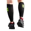 Zensah Featherweight Compression Leg Sleeves - Relieve Shin Splints, Calf Strains (Midnight Black, Small) view 4