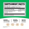 BulkSupplements.com Fadogia Agrestis Extract Powder - Fadogia Agrestis Supplement, Fadogia Agrestis 600mg - for Energy Boost, Gluten Free, 600mg per Serving, 500g (1.1 lbs) (Pack of 1) view 2