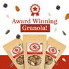 Maple Nut Kitchen Sweet & Salty Granola  3 Pack | Gluten-Free Granola with Maple-Roasted Almonds, Dark Chocolate, Pumpkin Seeds & Cherries | Crunchy Oats | Low Sugar, Healthy Breakfast Cereal view 3