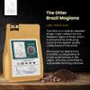 Diving Moose Coffee - The Otter Brazil Mogiana Single Origin Medium Light Roast (32oz / 2 LB) - Almond Dark Chocolate Specialty Grade Small-Batch Roasted to Order Smooth Not Bitter view 2